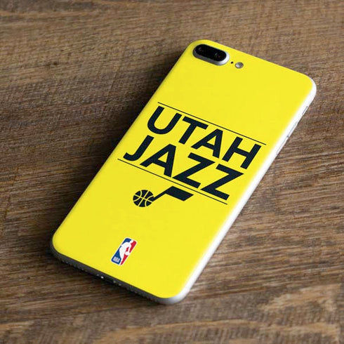 NBA Utah Jazz Standard - Yellow iPhone 8 Plus Skin